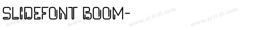 Slidefont Boom字体转换